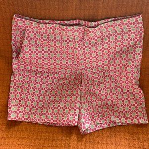Izod Pink Starburst Shorts Size 12